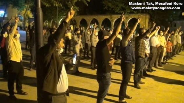 Şanlıurfa'da İsrail'in Mescid-i Aksa'ya saldırıları protesto edildi