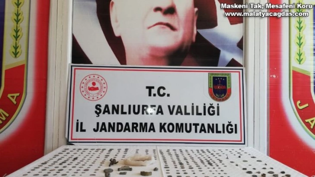 Şanlıurfa'da Roma Dönemi'ne ait 523 adet tarihi eser ele geçirildi