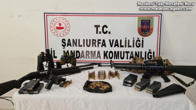 Şanlıurfa'da silah kaçakçılarına operasyon