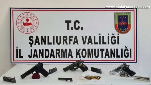 Şanlıurfa'da silah kaçakçılığı operasyonu: 2 gözaltı