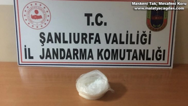 Şanlıurfa'da uyuşturucu operasyonunda bir tutuklama