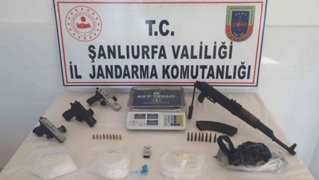 Şanlıurfa'da uyuşturucu operasyonu