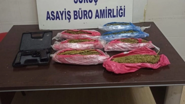 Şanlıurfa'da uyuşturucu operasyonu