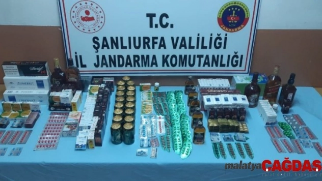 Şanlıurfa'da uyuşturucu ve kaçakçılık operasyonu