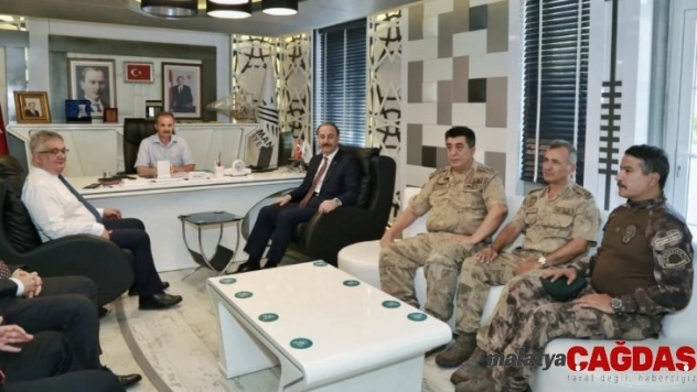 Şanlıurfa Valisi Erin, Başkan Kutlu ile bir araya geldi