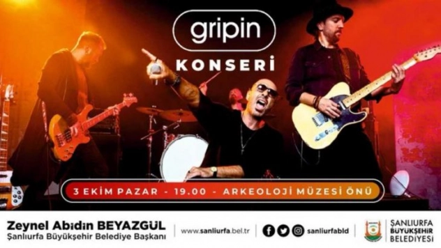 Gripin Müzik Grubuna Ev Sahipliği Yapacak