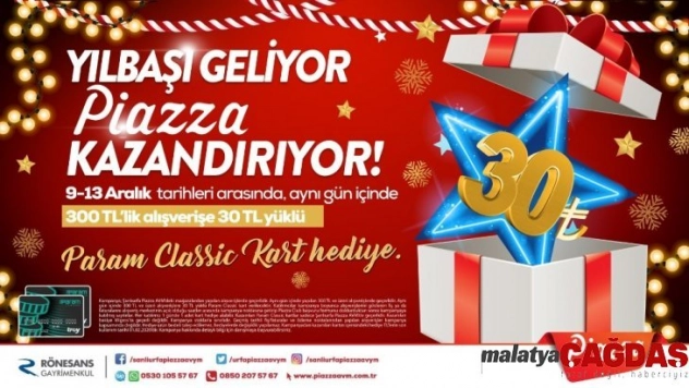 Şanlıurfalılara erken yilbaşi hediyesi