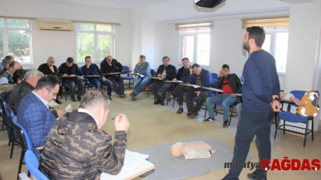 SASKİ personeline ilk yardım eğitimi