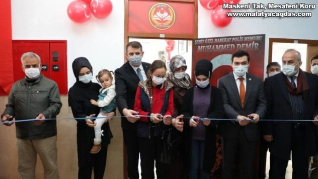 Şehidin ismi kütüphanede yaşatılacak