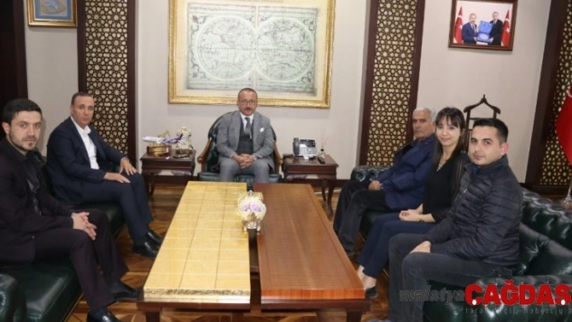 Şehit polis Fethi Sekin'in babası Mehmet Zeki Sekin'den Vali Atik'e ziyaret