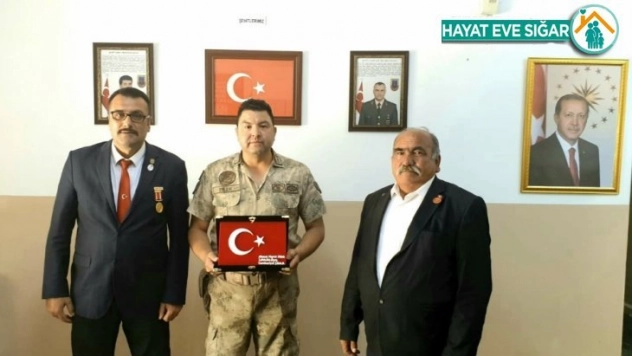 Jandarma'ya teşekkür ziyareti