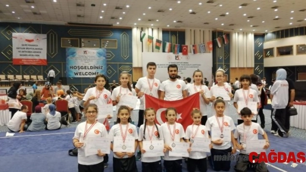 Wushu Kung-Fu Takımı Balkan Şampiyonasına damga vurdu