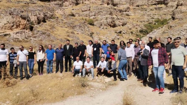 Sempozyum sonrası Silvan'da gezi programı yapıldı