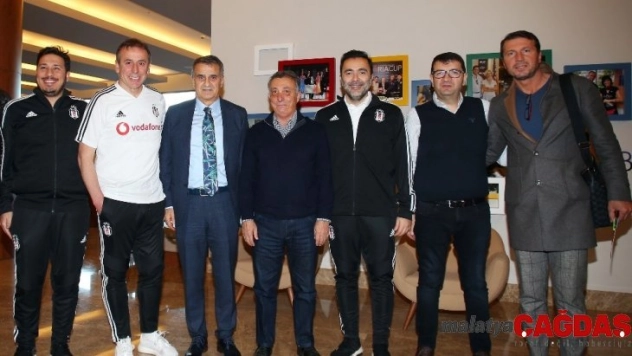 Şenol Güneş'ten Beşiktaş'a ziyaret