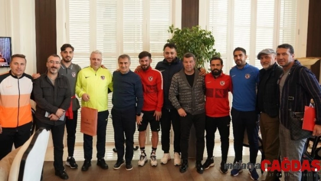 Şenol Güneş'ten Gaziantep FK'ya ziyaret