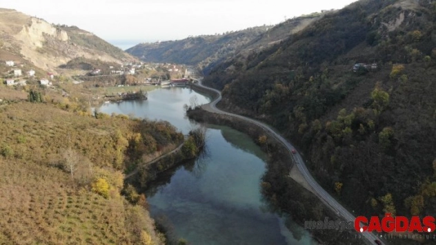 Sera Gölü balçık temizlik çalışmalarının tamamlanmasının ardından eski görüntüsüne kavuştu