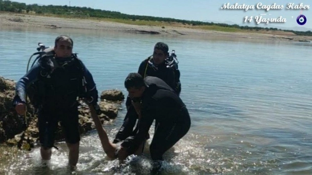 Serinlemek için baraj gölüne giren genç boğuldu
