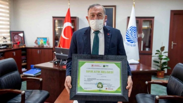 Seyhan'ın atık yönetim modeline 'Sıfır Atık Belgesi'