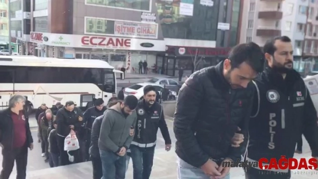 SGK'yı 5 milyon zarara uğrattıkları iddiasıyla 31 kişi tutuklandı