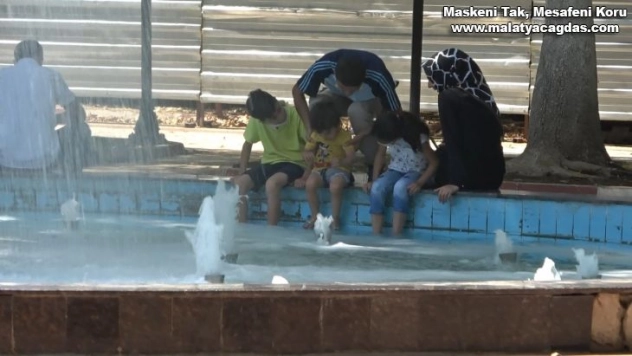 Sıcak hava vatandaşları bunalttı