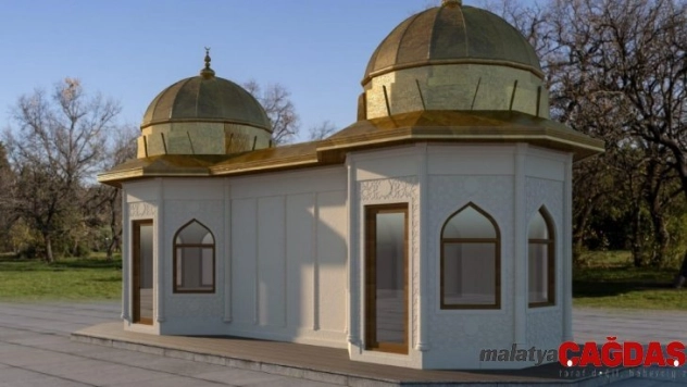 Şifalısu'ya  Şadırvan- Mescid yapılıyor