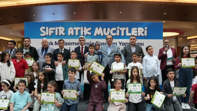 Sıfır atık mucitleri yarışmasında ödüller sahiplerini buldu