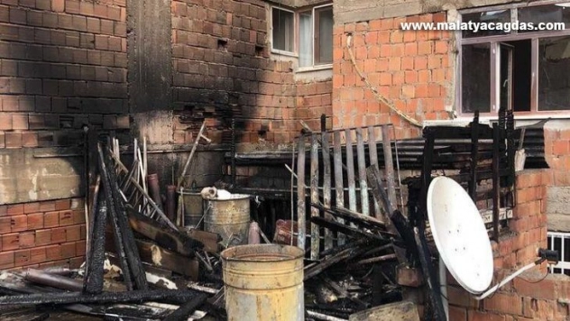 Sigara yangına neden oldu, facia önlendi