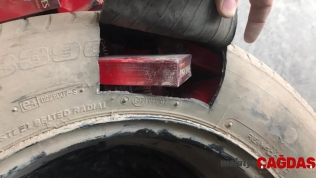 Siirt'te 680 paket kaçak sigara ele geçirildi