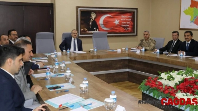 Siirt'te bağımlılıkla mücadele toplantısı yapıldı