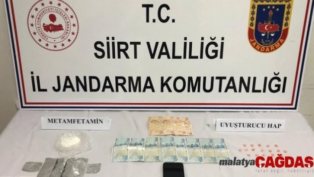 Siirt'te uyuşturucu ticareti yapan 1 kişi tutuklandı