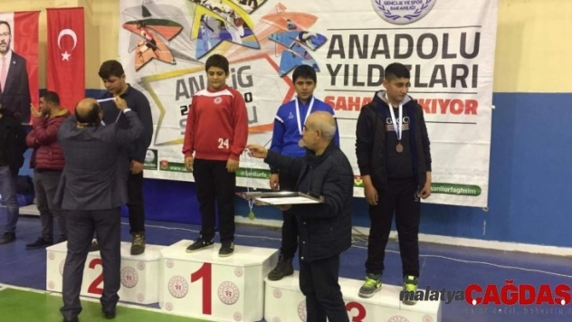 Siirtli güreşçiler minderden madalyayla döndü