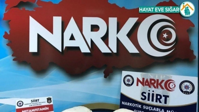 Siirt'te uyuşturucu operasyonu: 2 gözaltı