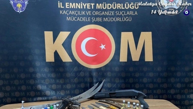 Silah kaçakçılarına göz açtırılmadı