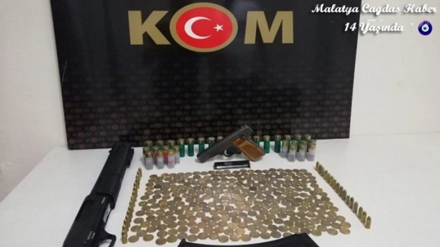 Şahsın evinden tarihi eser çıktı