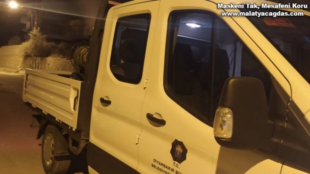 Silvan'da haşereler karşı ilaçlama çalışmaları başlatıldı