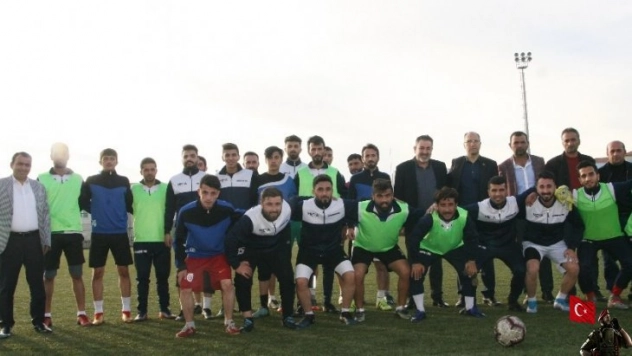 Silvan Emniyet Müdürü Aral'dan sporculara ziyaret
