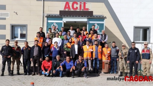 Sincik Devlet Hastanesinde deprem ve yangın tatbikatı