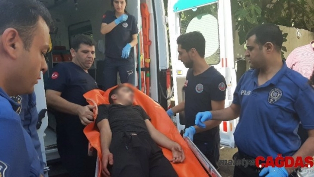 Sinir krizi geçiren genç ortalığı birbirine kattı