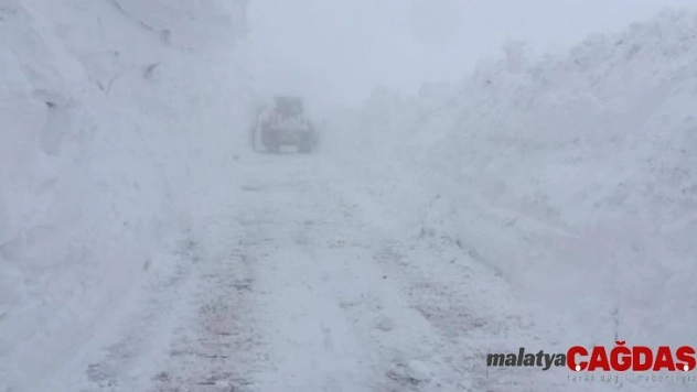 Sınırda karla mücadele