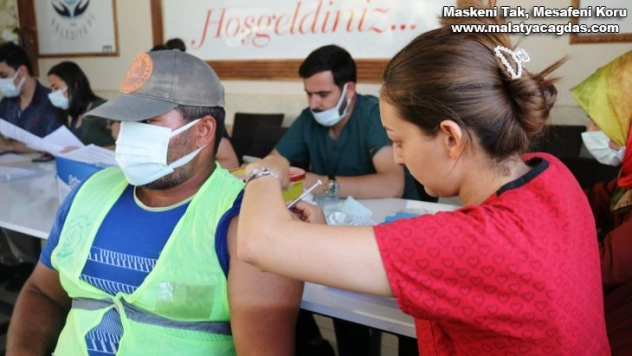 Sınırın sıfır noktasında aşı seferberliği