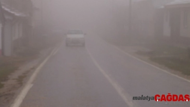 Sis görüş seviyesi 20 metreye kadar düştü