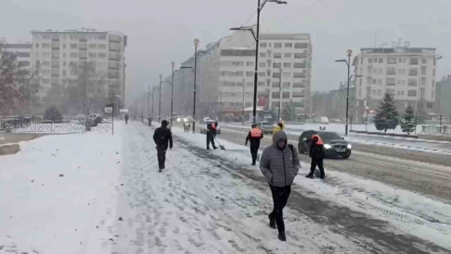 Sivas için sarı kod uyarısı yapılmıştı, beklenen kar yağışı başladı