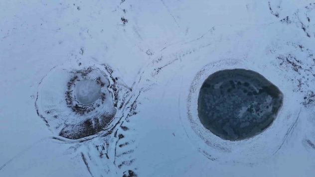 Sivas'ın 'gözleri' tamamen dondu