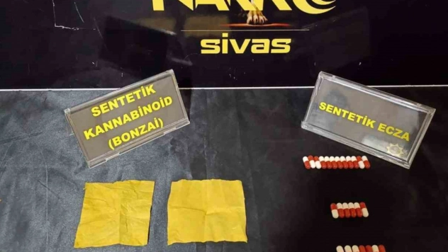 Sivas'ta uyuşturucu operasyonu: 3 kişi tutuklandı