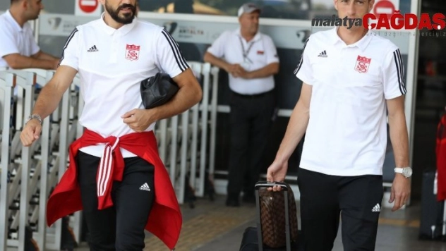 Sivasspor, Alanya'ya gitti