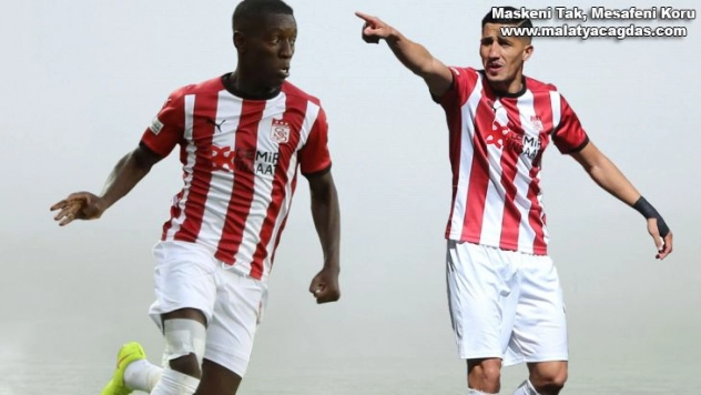 Sivasspor'da 2 futbolcuya milli davet