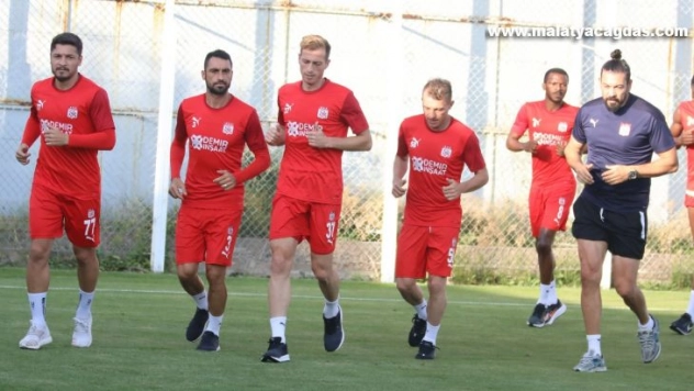 Sivasspor'da Göztepe hazırlıkları başladı