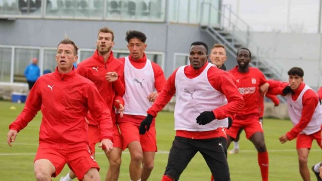 Sivasspor'da, Hatayspor maçı hazırlıkları sürüyor