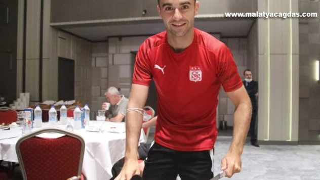 Sivasspor'da Jorge Felix'e sürpriz doğum günü