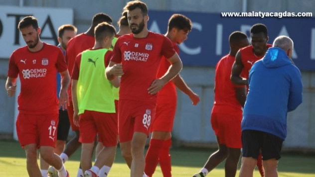 Sivasspor, Konya maçının taktiğini çalıştı